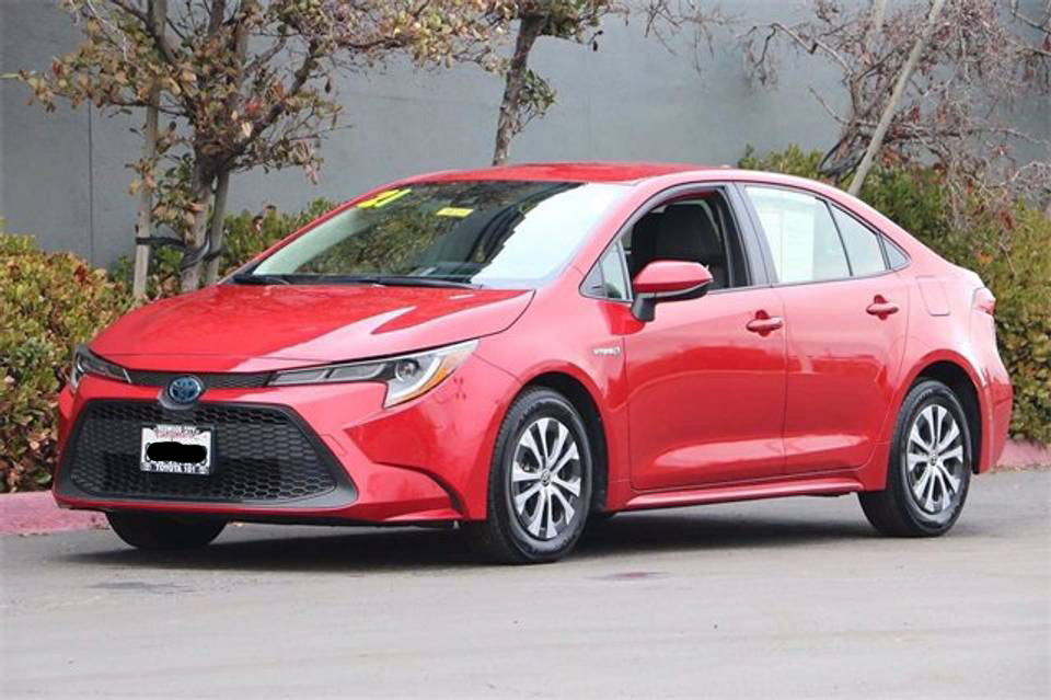 Leasebusters - 2021 Toyota Corolla Hybrid Cvt W Li Battery